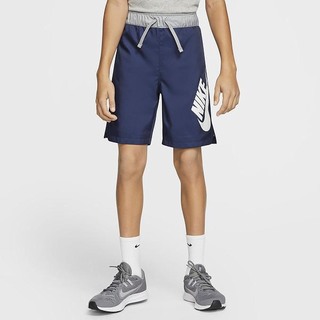 Pantaloni Scurti Nike Sportswear Woven Baieti Bleumarin Gri Albi | MVSE-80594